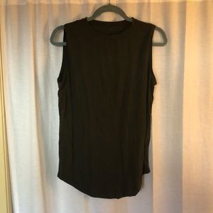 Lululemon green cotton tank